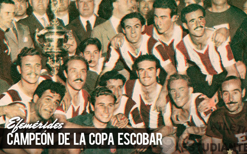 Se cumple un nuevo aniversario de la Copa Escobar Estudiantes de La Plata