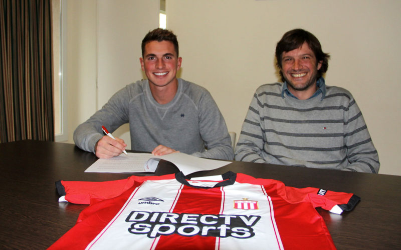 Marco firmó contrato por un año Estudiantes de La Plata