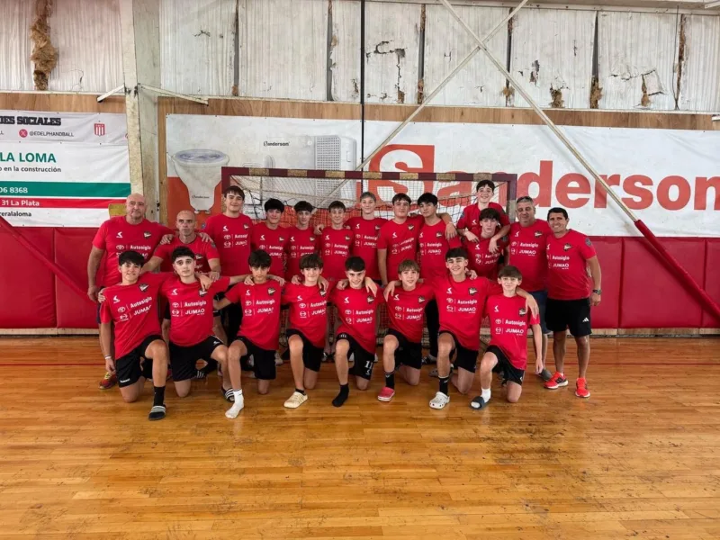 Los caballeros que representarán al club en Mendoza.