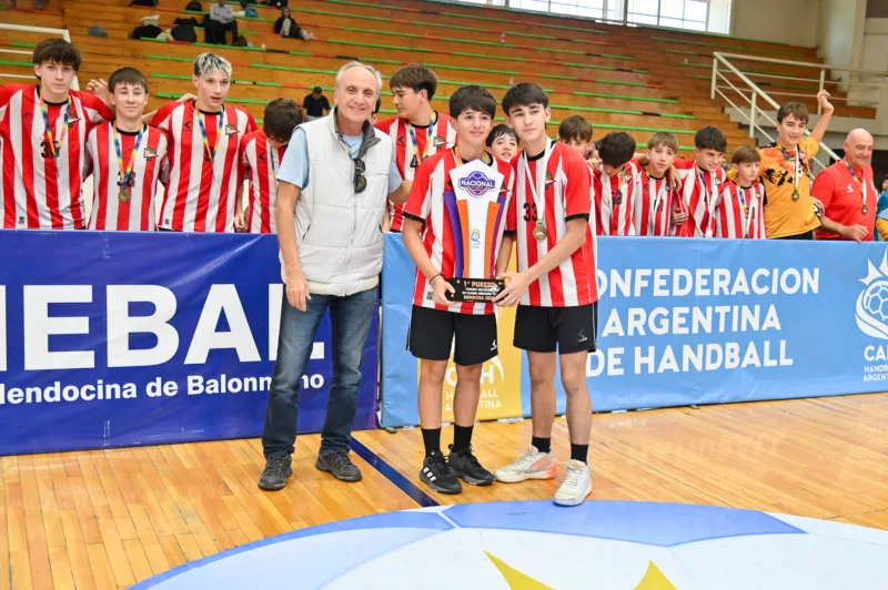 La categoría Menores se consagró campeona del Torneo Nacional en Mendoza.